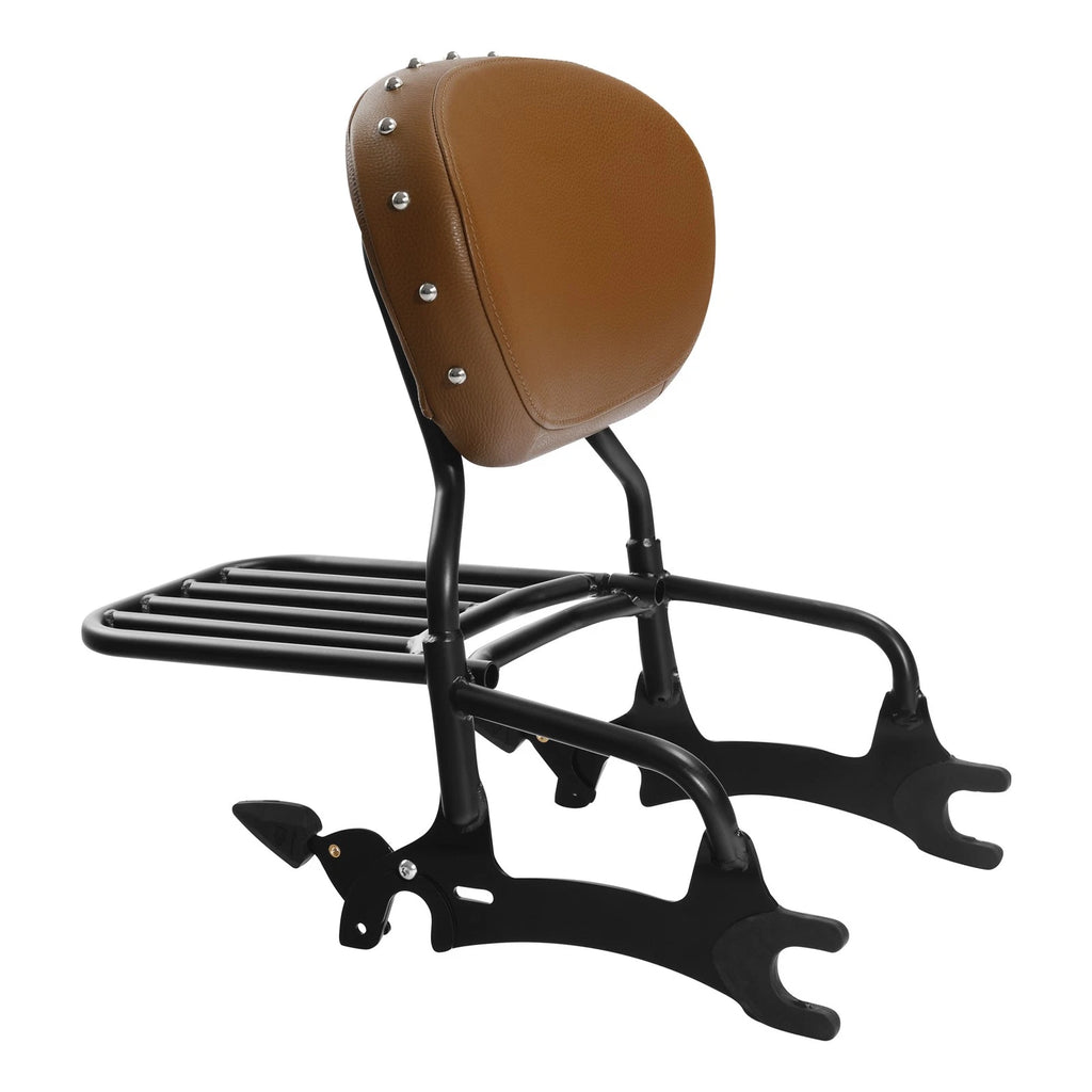 Backrest Pad Sissy Bar Luggage Rack for Indian Chieftain (2014–2025)
