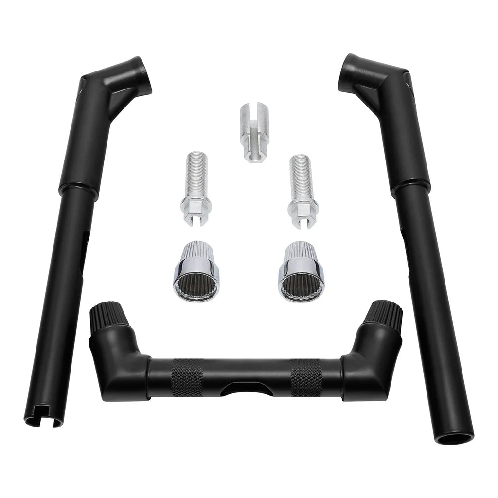 4" Rise 1-1/4" Ape Hanger Handlebar for Harley Dyna Sportster (2004-2023)