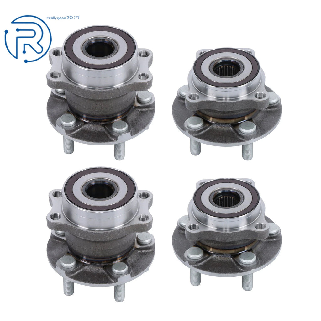 Set of 4 Wheel Bearing Hub Assembly for Subaru Impreza Forester XV Crosstrek