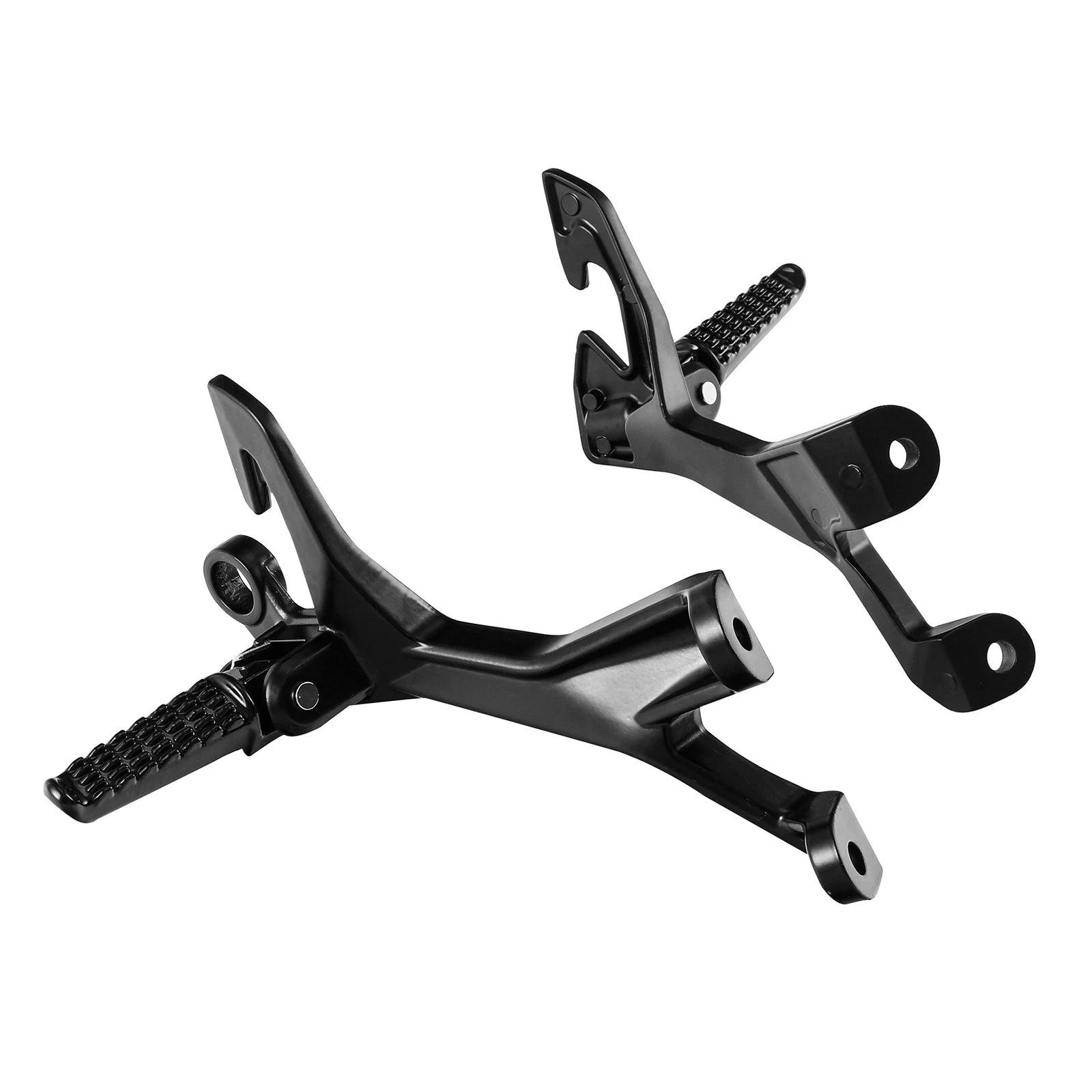 Rear Passenger Footrests Foot Pegs Bracket for Kawasaki Ninja 400 (2018–2024)