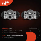 2X Rear Drum Brake Wheel Cylinder for Ford Festiva (1988–1993)