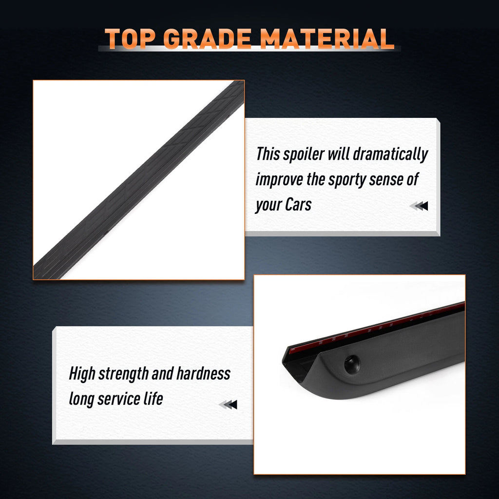 Tailgate Top Cap Protector Trim Molding for Chevy Silverado GMC Sierra (2007–2013)