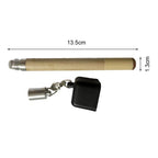 2-in-1 Snooker Cue Tip Shaper and Chalk Holder Tool