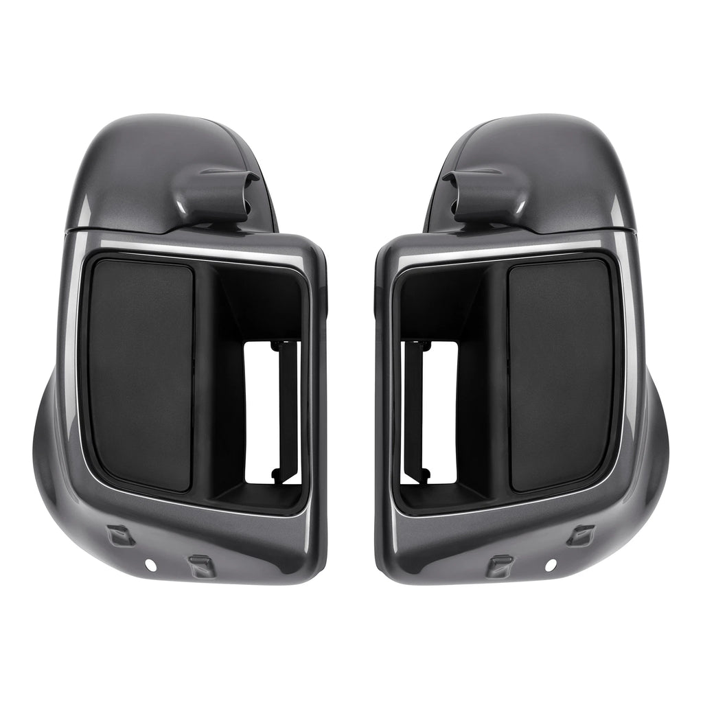 Lower Vented Fairings for Harley Touring (2014–2025) - 24 Gauntlet Gray Metallic