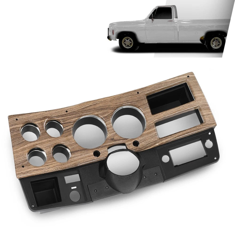 Dash Bezel Gauge Cluster Cover for Chevy GMC Pickup Truck (1975–1980)