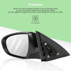 Power Function Manual Fold Signal LH Mirror for Kia Optima K5/Hybrid (2011–2013)