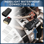 12 Pin Headlight Waterproof Connector Plug for Buick 