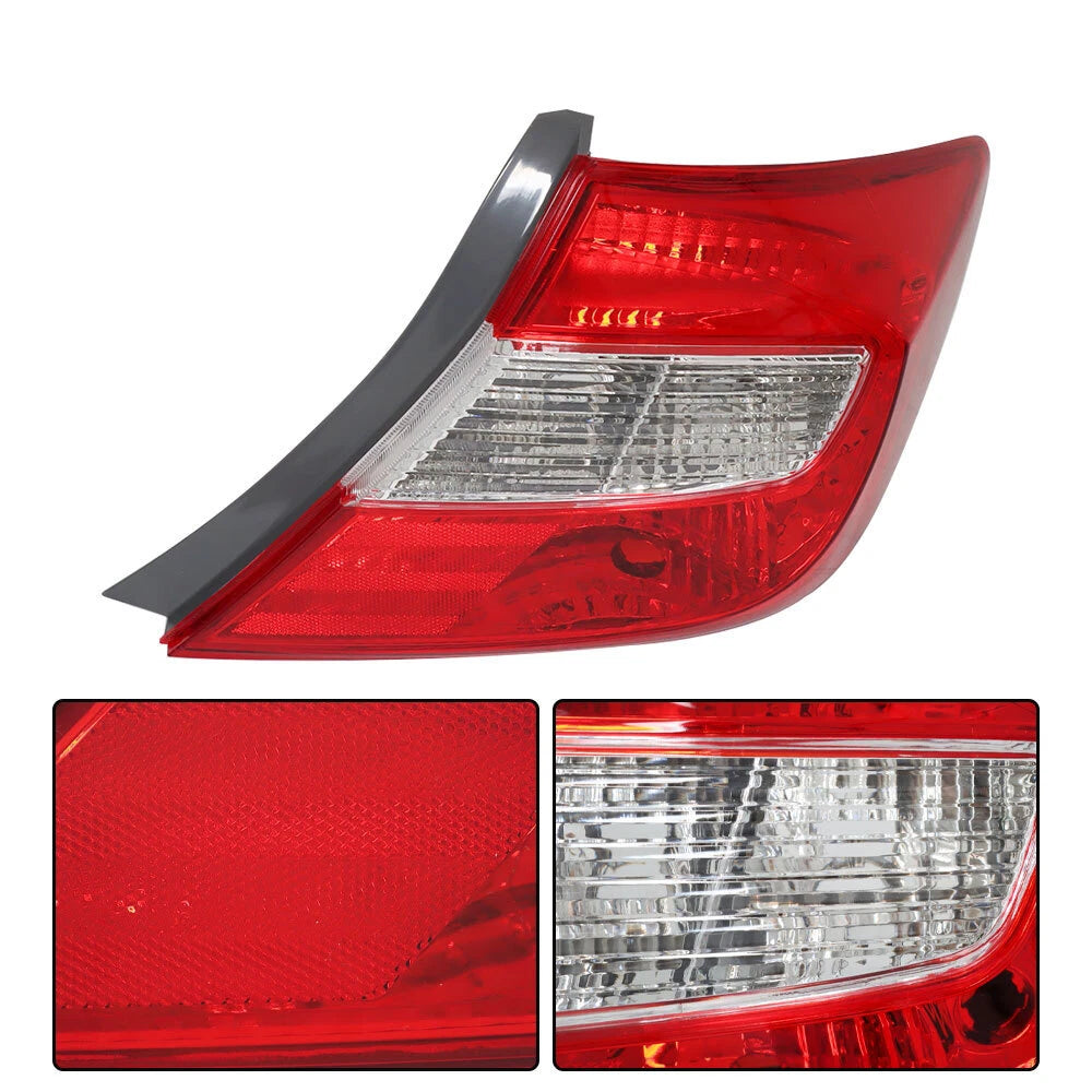 Right Passenger Rear Halogen Tail Light Assembly for Honda Civic (2012)