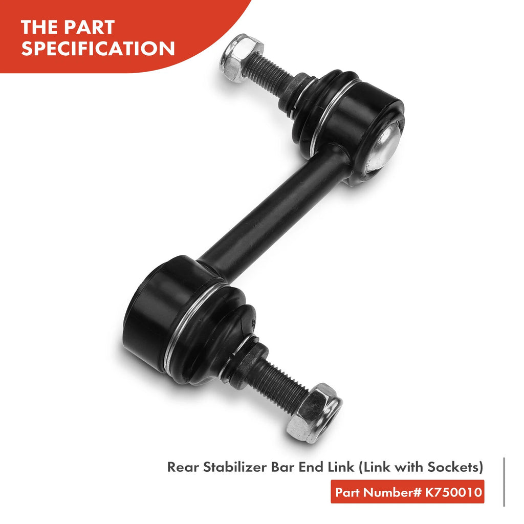 4x Front & Rear Sway Bar Link for Buick Rendezvous 2002-2007 Pontiac