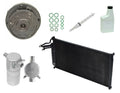 AC Compressor Kit with Condenser for Nissan Micra K12 (2002–2010)