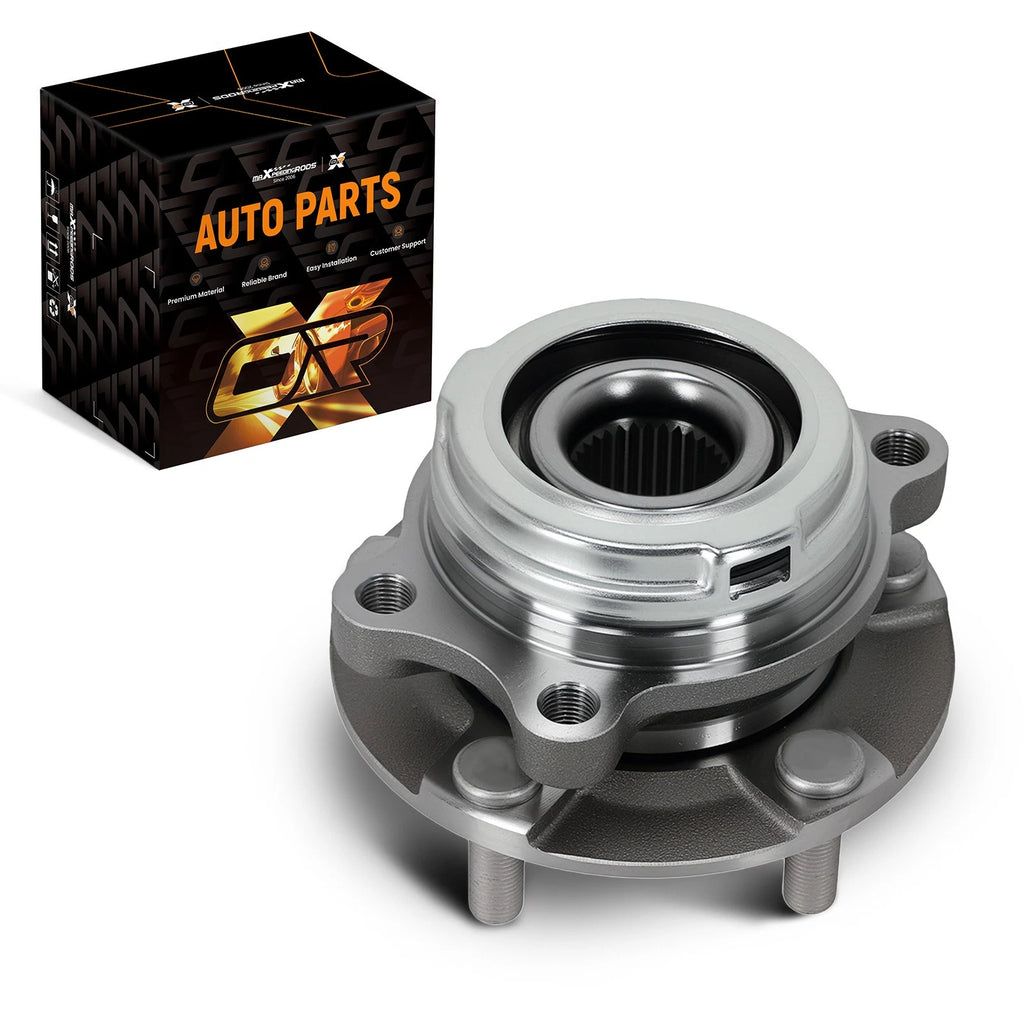 Set of 2 Front Wheel Hub Bearings for Nissan Maxima Quest (2009–2017)