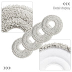 Cleaning Cloths for Cecotec 11090 Vacuum Cleaner (Pack of 4)