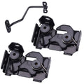 3PCS Hood Safety Catch Latch & Center Support for Mercedes W212 (2009–2016)