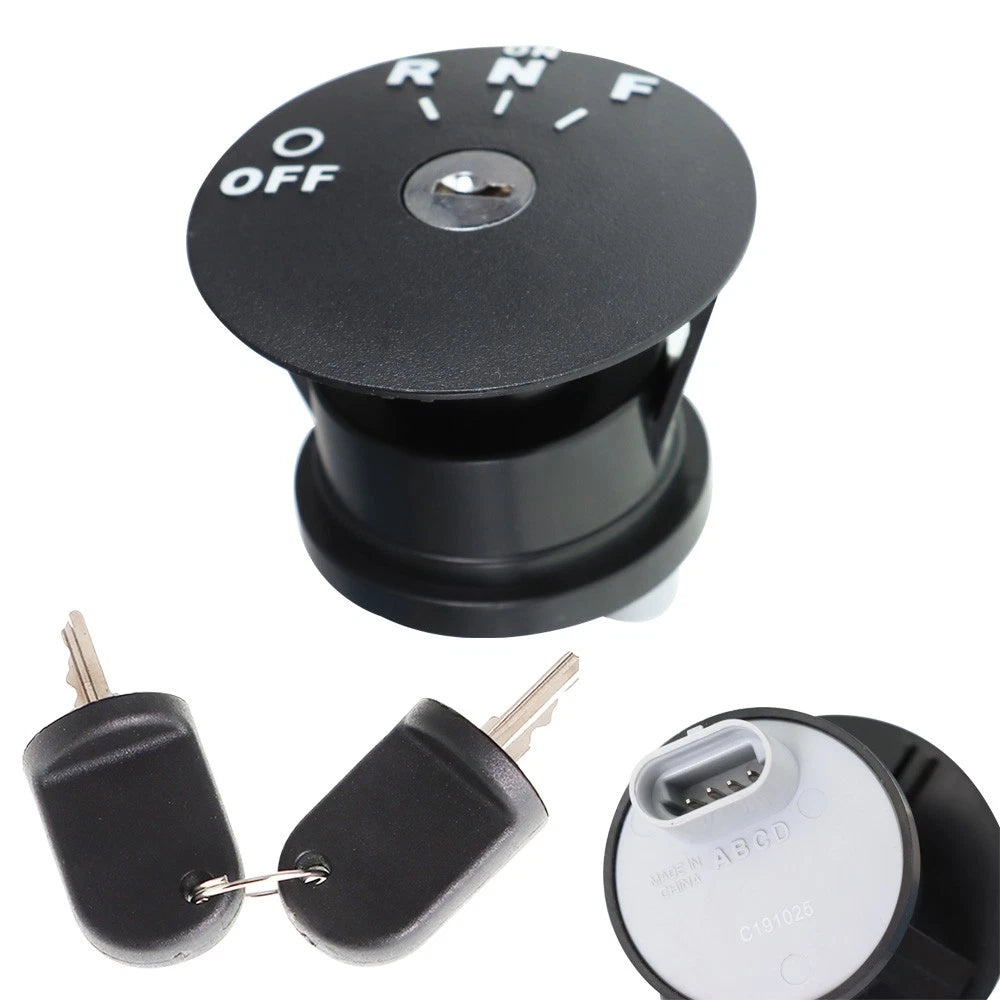 Ignition Key Switch for EZGO RXV Electric Golf Cart (2008–Present)