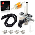 Fuel Petcock Gas Tank Switch with Fuel Filter Lines for Yamaha YFZ450 (2004–2013)