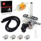 Fuel Petcock Gas Tank Switch with Fuel Filter Lines for Yamaha YFZ450 (2004–2013)