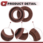Set of 2 Oil Seal Rotary Shaft Seal FKM Rubber 22x40x8mm