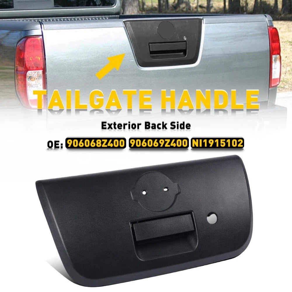 Tailgate Handle with Bezel & Keyhole for Nissan Frontier (2001–2004)