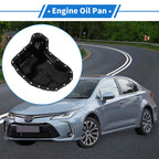 1 Pc Engine Oil Pan No.1210275021 for Toyota Tacoma (2005–2016) Steel Black