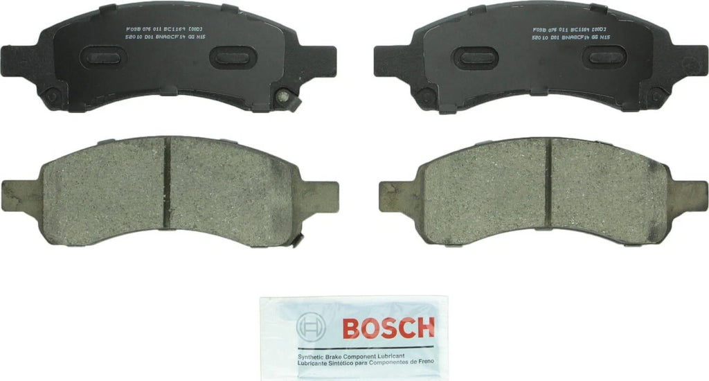 Front Brake Kit 325mm Disc Rotors & Bosch Ceramic Pads for Buick Chevy GMC Saab