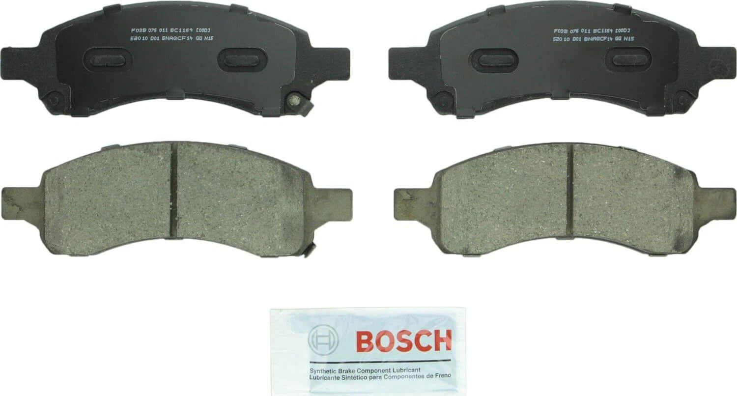 Front Brake Kit 325mm Disc Rotors & Bosch Ceramic Pads for Buick Chevy GMC Saab