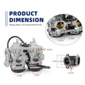 Carburetor for Kawasaki Prairie 650, Brute Force 650 (2002–2006) 15003-0095