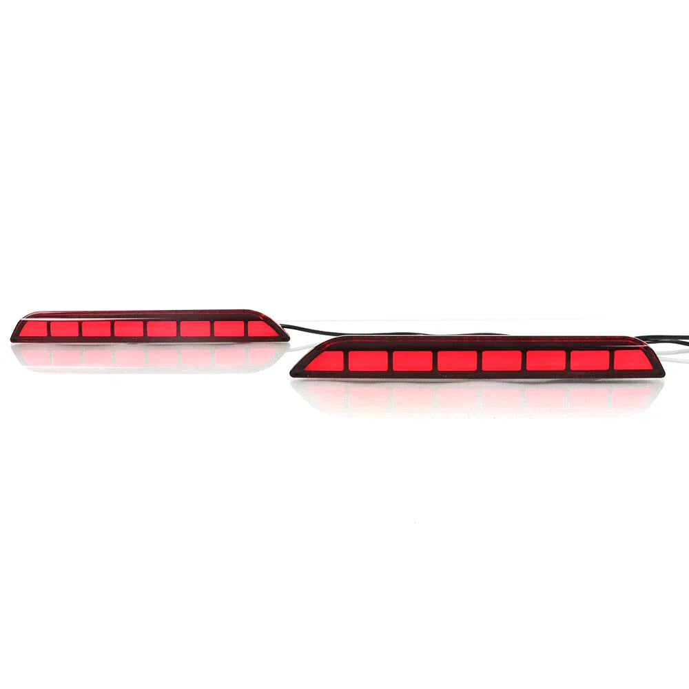 Red LED Bumper Reflector Fog Brake Light for Ford Explorer (2020–2024)