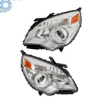 Set of 2 Headlights for Chevy Equinox (2010–2015) Halogen Projector