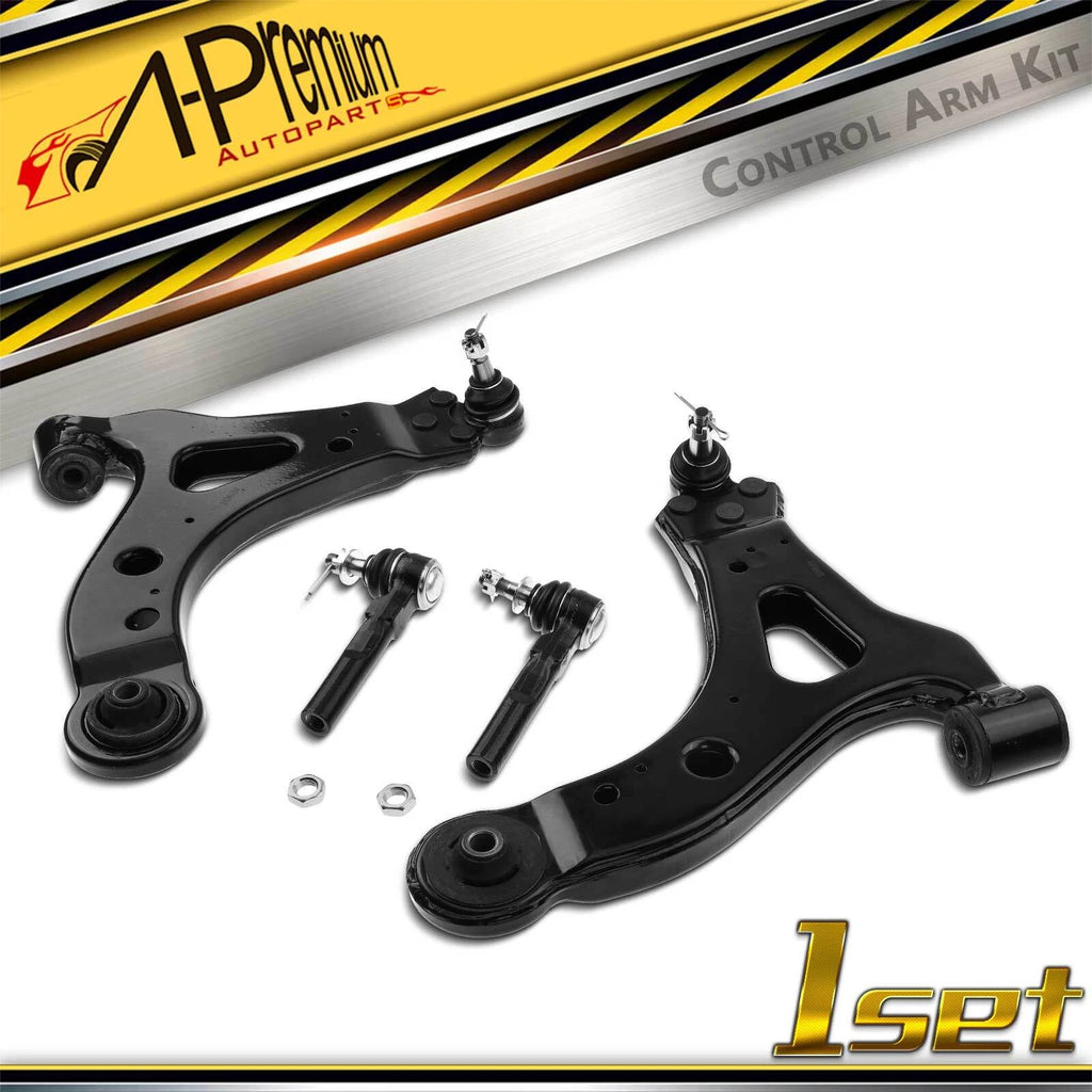 Front Lower Control Arm Ball Joint Outer Tie Rod for Buick Pontiac (1990–1995)