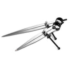 Adjustable Leather Craft Rotating Tool Wing Divider Compass Scriber Edge Creaser for
