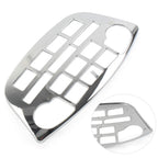 Pair ABS Plastic Radio Accent Panel for Honda Goldwing GL1800 (2001–2011) Chrome