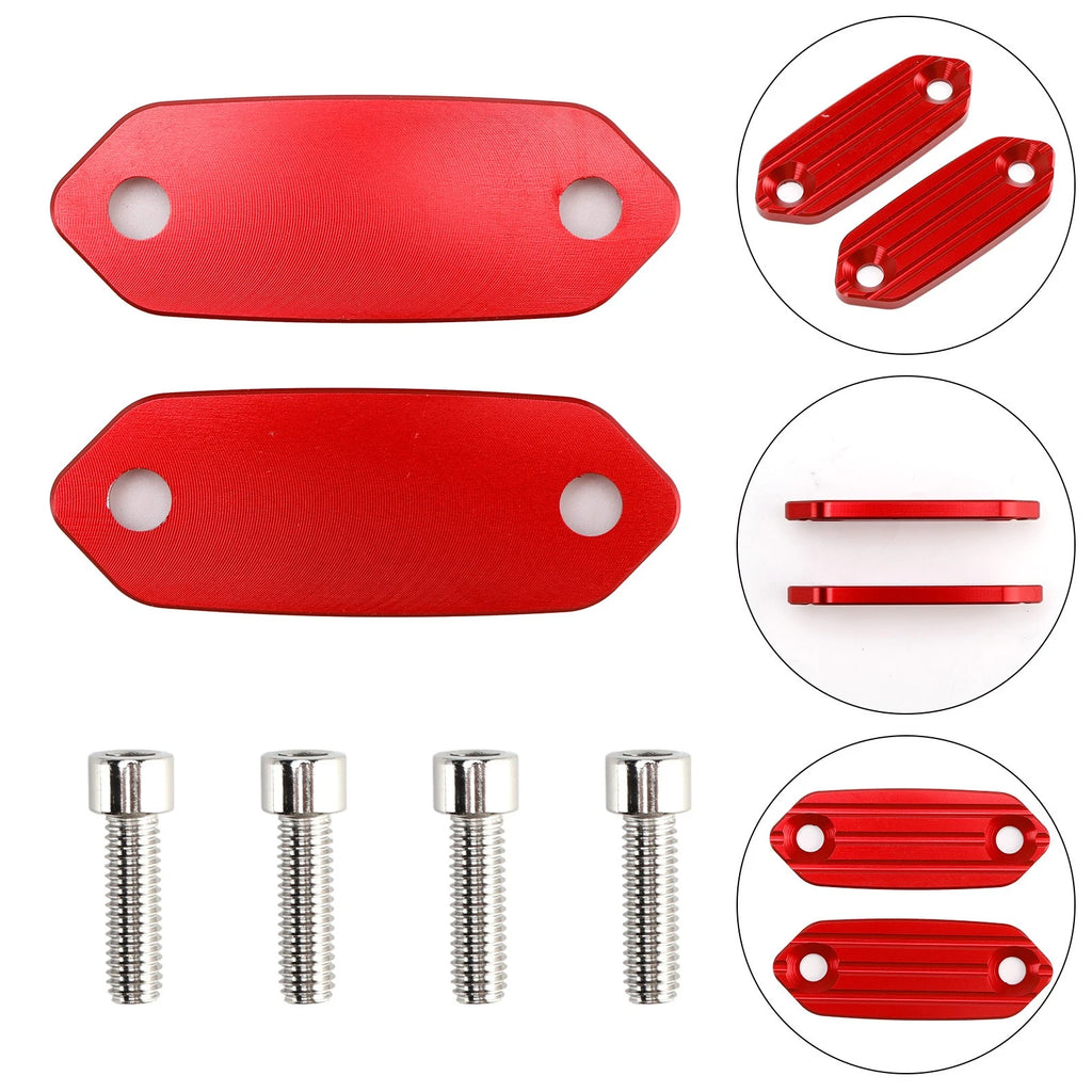 Mirror Delete Blank Block Off Plate for Kawasaki Ninja 400 125 250 300 ZX6R 636