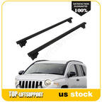 Set of 2 Roof Rack Cross Bars for Jeep Compass (2008–2010)
