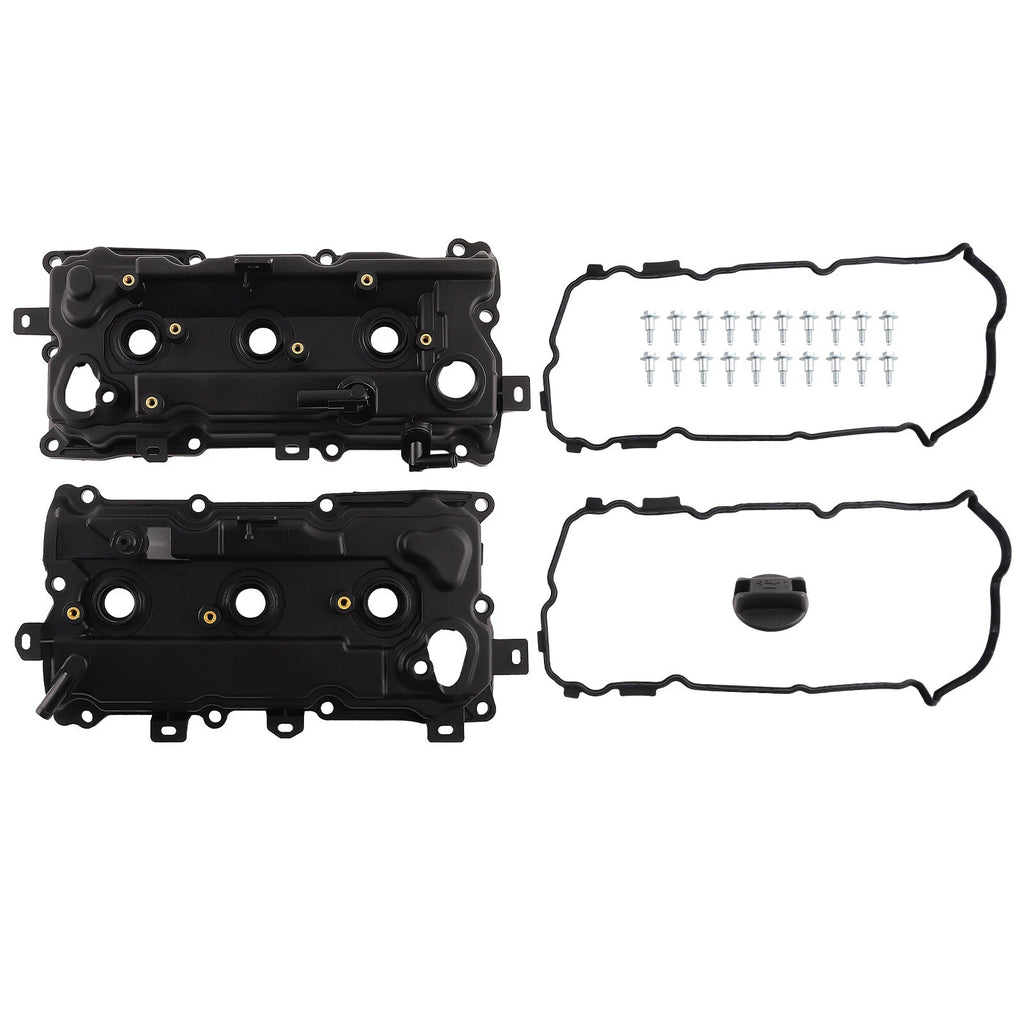 Engine Valve Cover Set for Nissan Altima Pathfinder JX35 QX60 3.5L V6 (2007–2014)