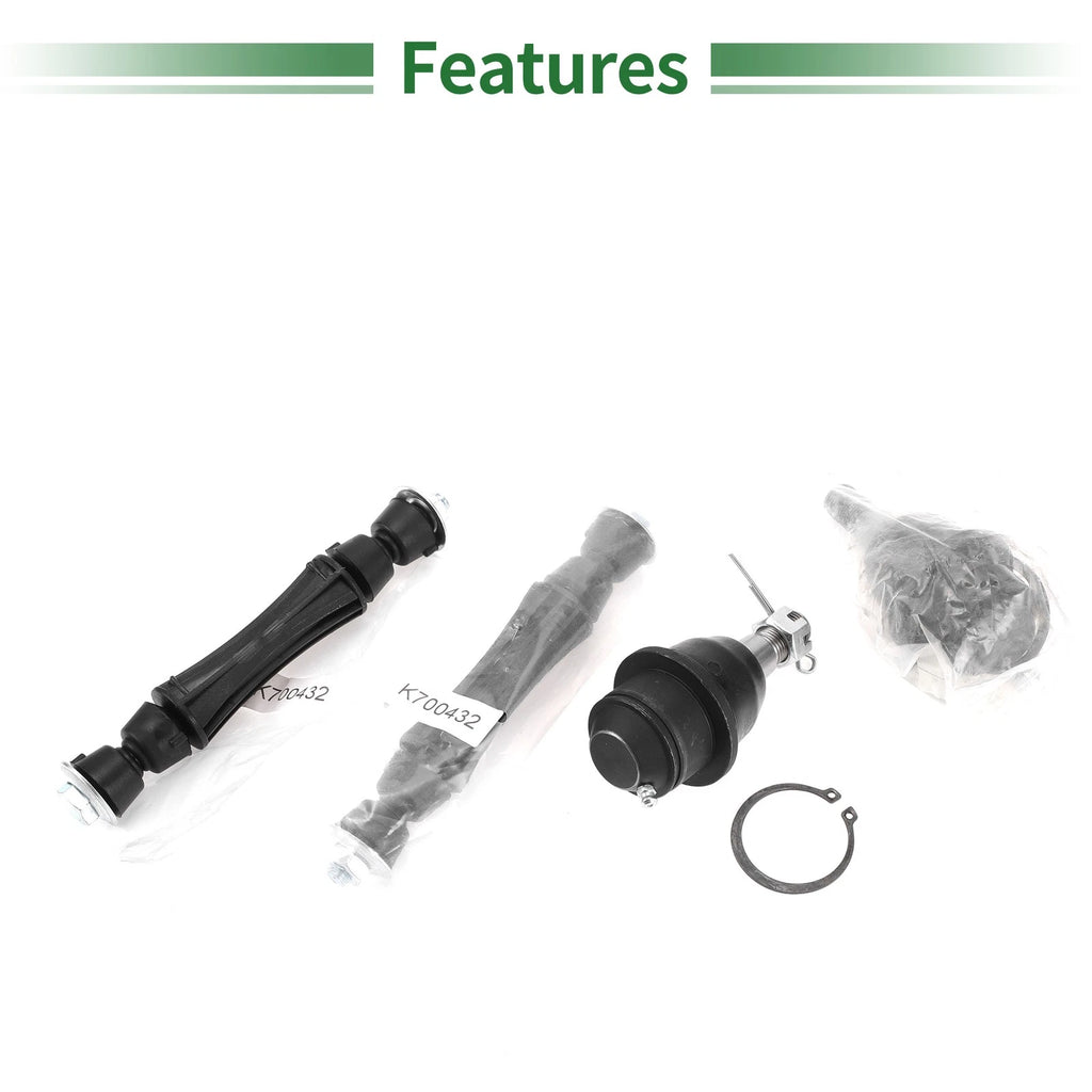 Set of 4 Front Suspension Kit Sway Bar Link Lower Ball Joint for Chevrolet Tahoe  656320972352