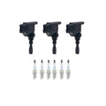 Set of 3 Ignition Coils & 6 NGK Iridium Spark Plugs for Sedona XG300 (2002–2006)