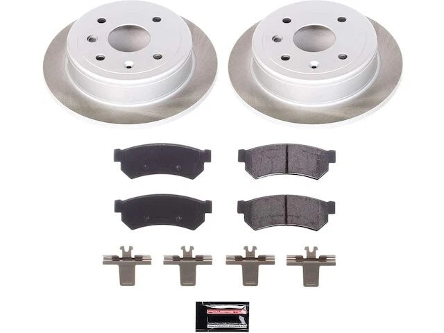 Rear Brake Pad and Rotor Kit for Suzuki Forenza (2007–2008) YW839JP