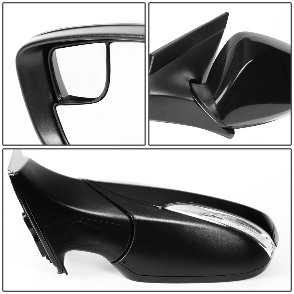 Power Heated Signal Door Mirror Left for Hyundai Accent (2014–2017) HY1320222