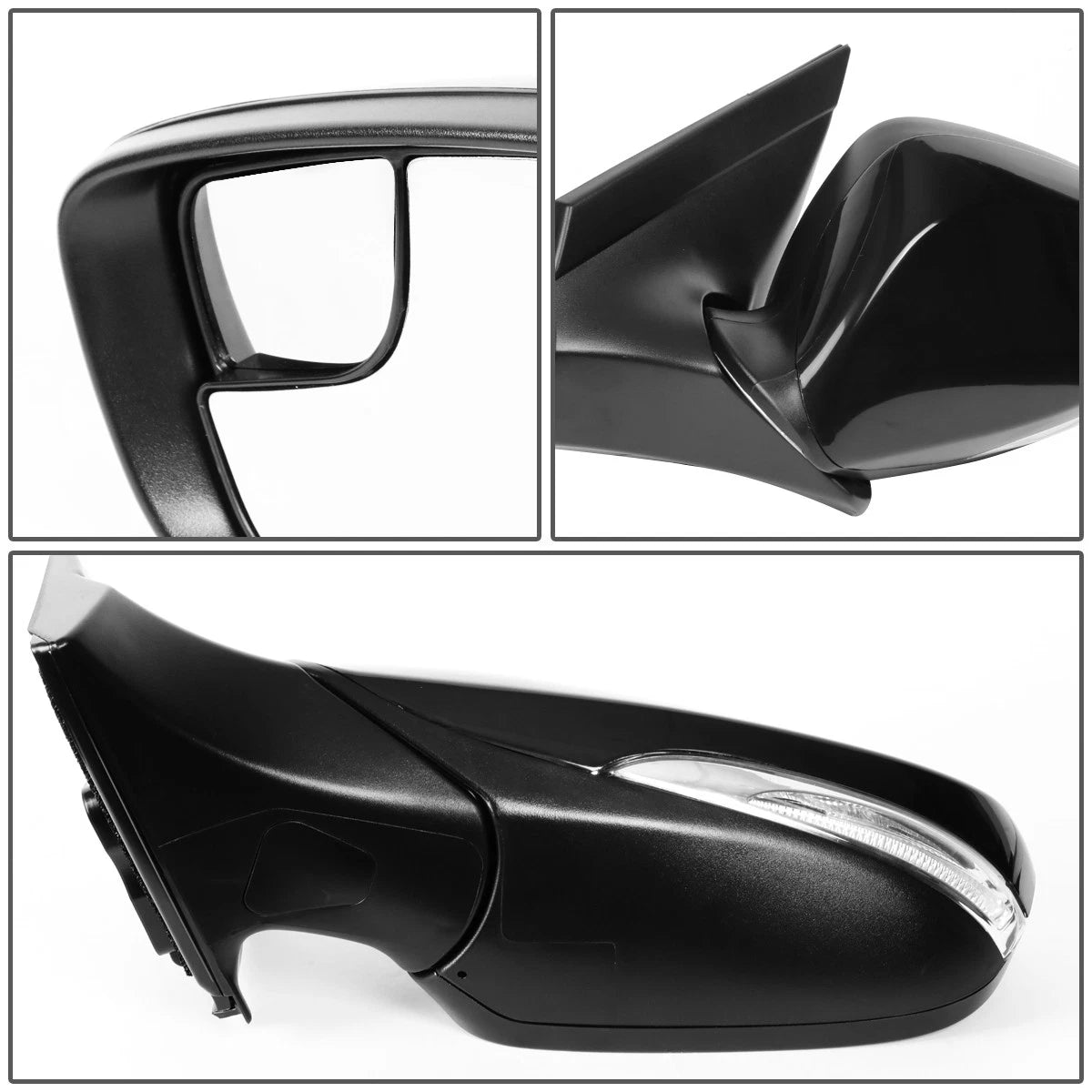 Power Heated Signal Door Mirror Left for Hyundai Accent (2014–2017) HY1320222