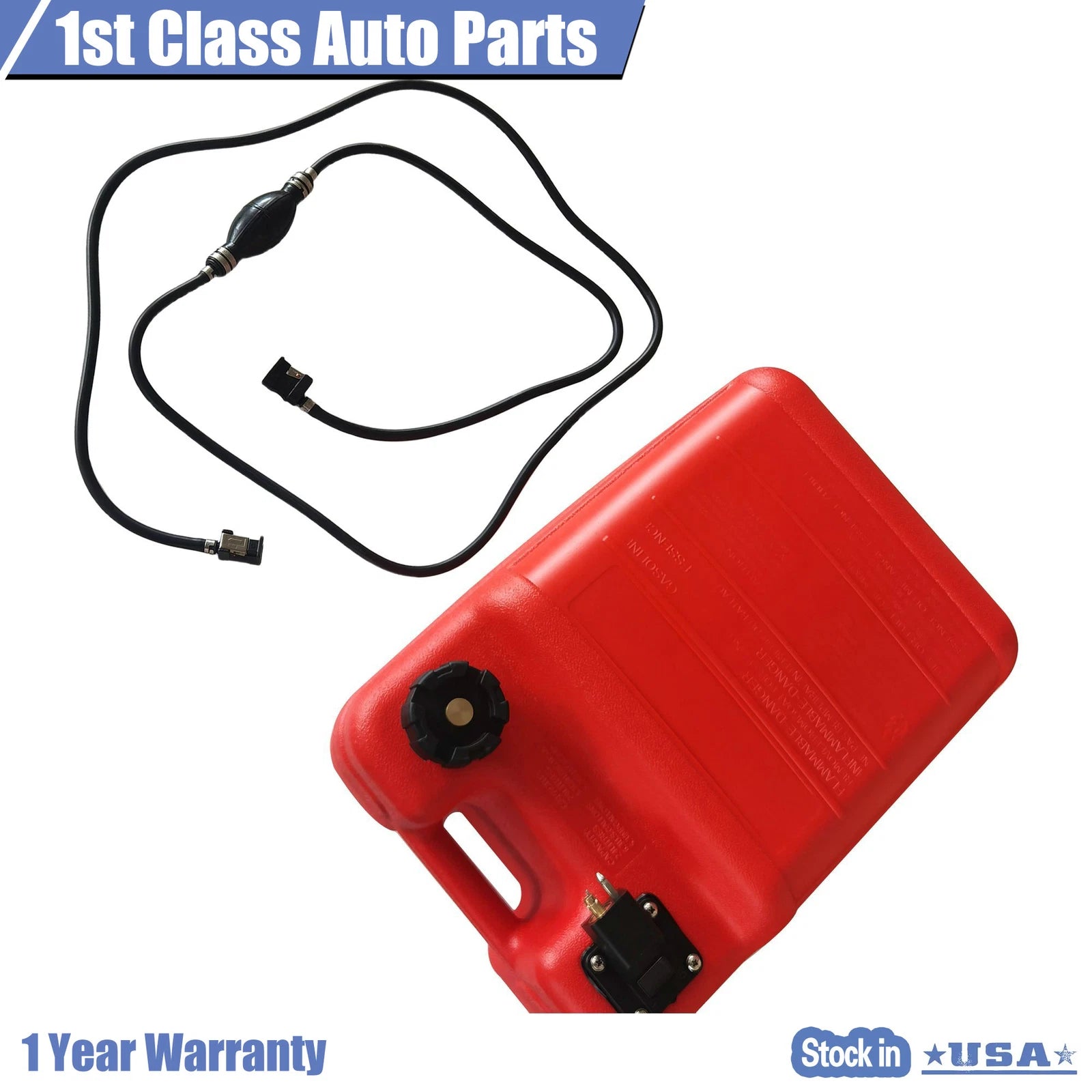 6.3 Gallon Portable Fuel Tank for Outboard Boat Motor (Marine)