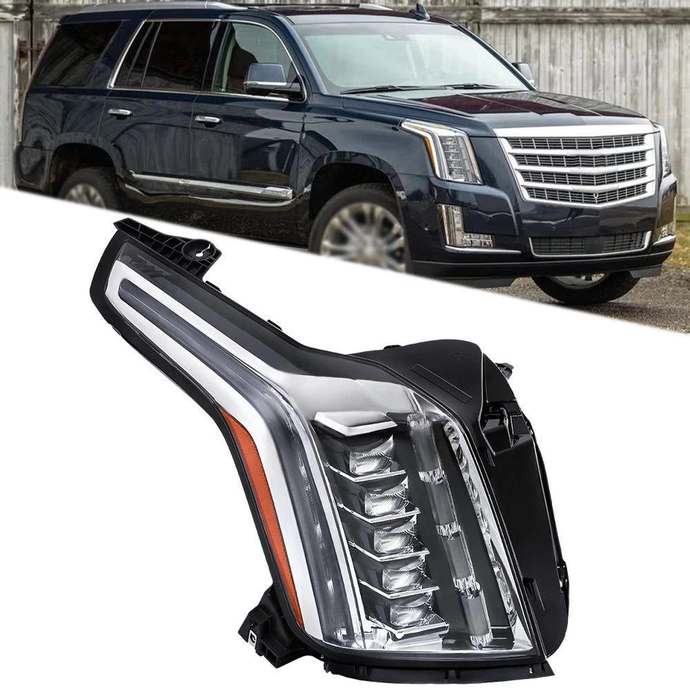 LED Headlight for Cadillac Escalade (2015–2020) Passenger Side