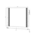 A/C Condenser Replacement Repair Part for Land Rover LR3 (2005–2008)