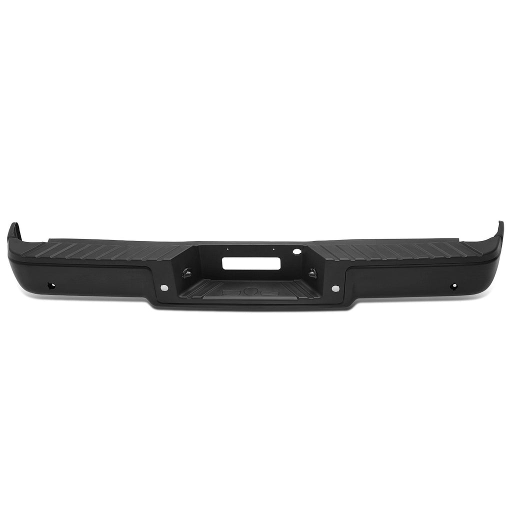 Rear Bumper Assembly for Ford F-150 (2006–2008) Black, Fleetside, Park Sensor Holes