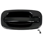 2X Front Outer Door Handles for Chevy Silverado 1500 (1999–2007) Glossy Black