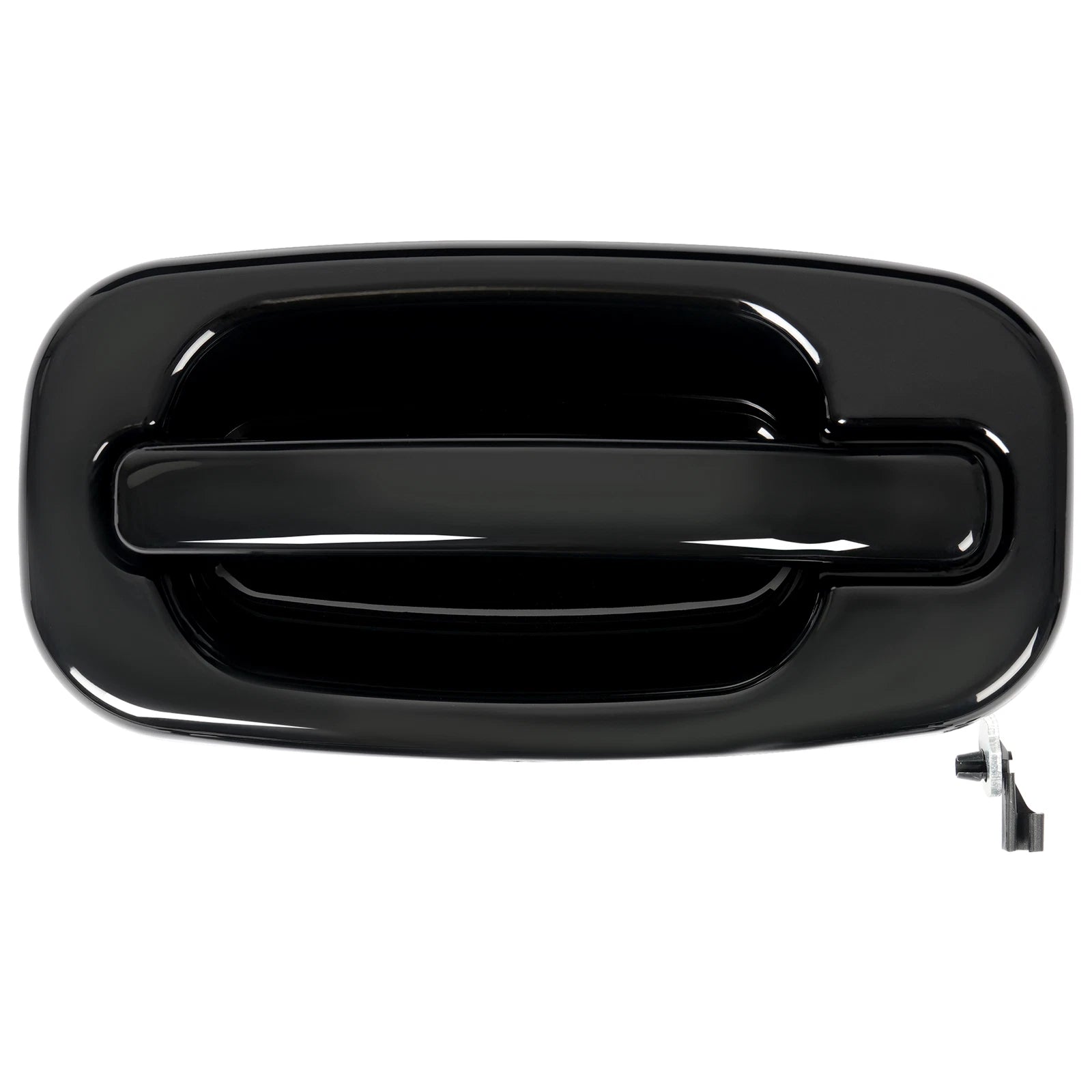 2X Front Outer Door Handles for Chevy Silverado 1500 (1999–2007) Glossy Black