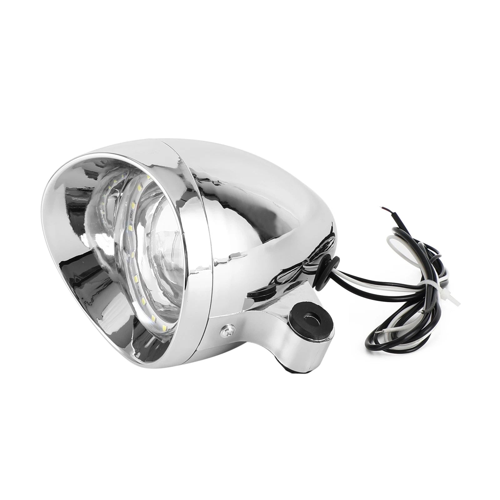 LED Angel Eye Headlight Fog Light for Harley Dyna Glide (F2#)