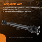 Propeller Shaft Front for Dodge Ram 1500 (1997–2001) Ram 2500 3500 (1994–2002) 4WD
