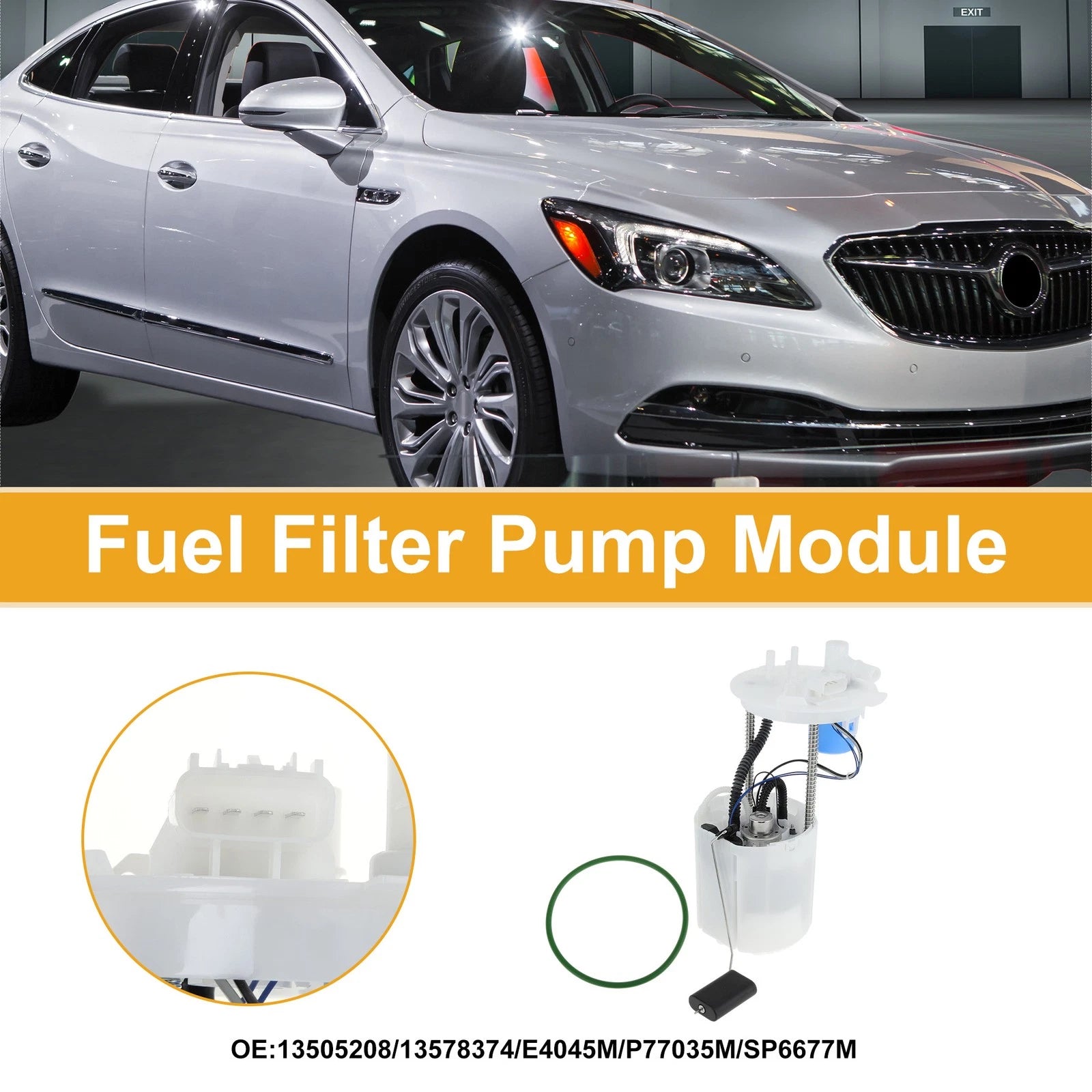 Electric Fuel Pump Assembly for Buick LaCrosse (2011–2016) No. 13505208