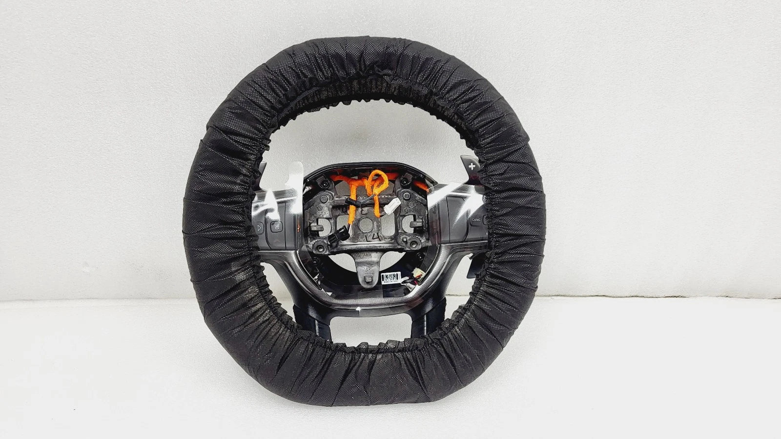 Steering Wheel for RAM 1500 (2021–2024) Black w/Red Stitching 7FX584TRAA