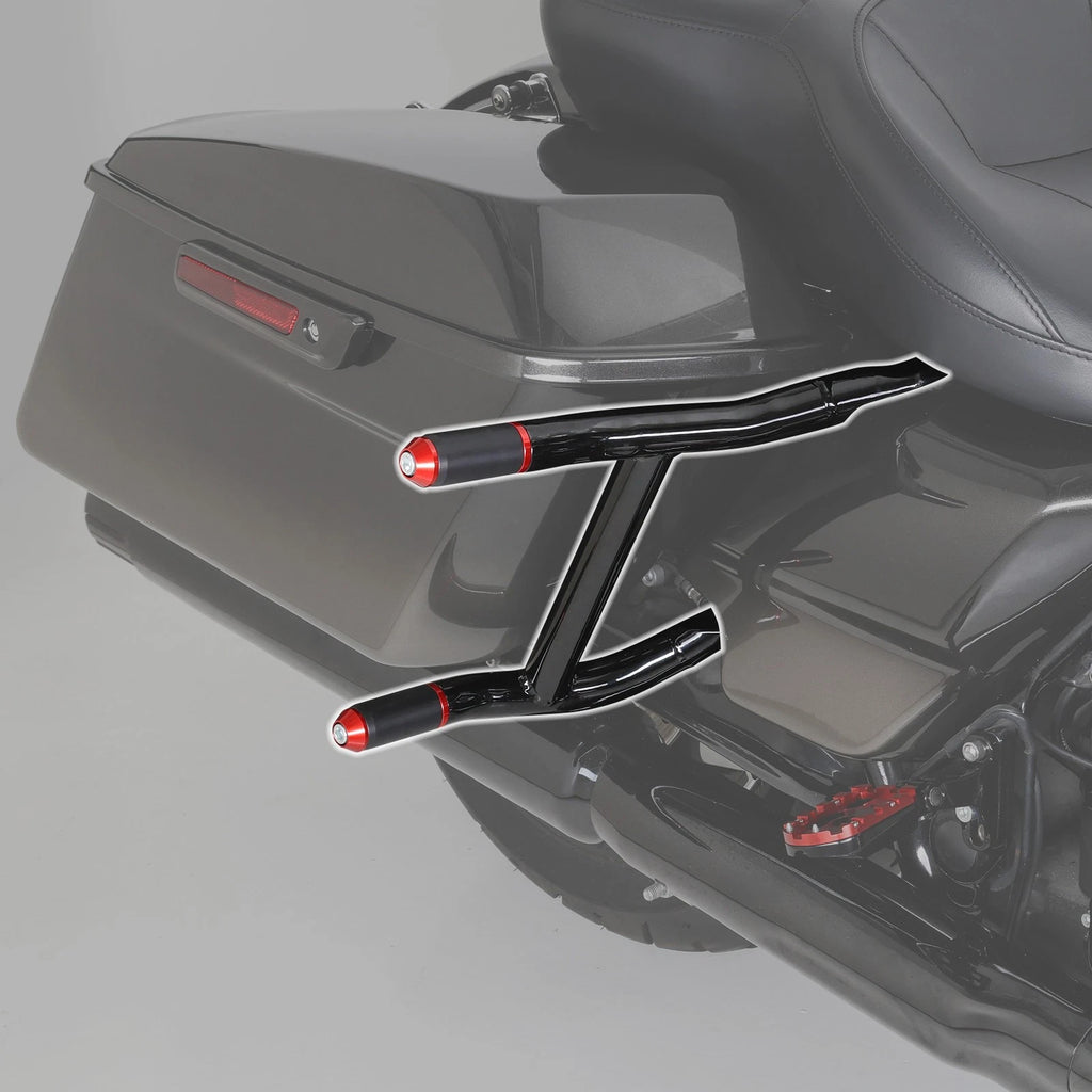 Hard Saddlebags Bracket Guard Crash Bar for Harley Electra Glide (2014–2023)
